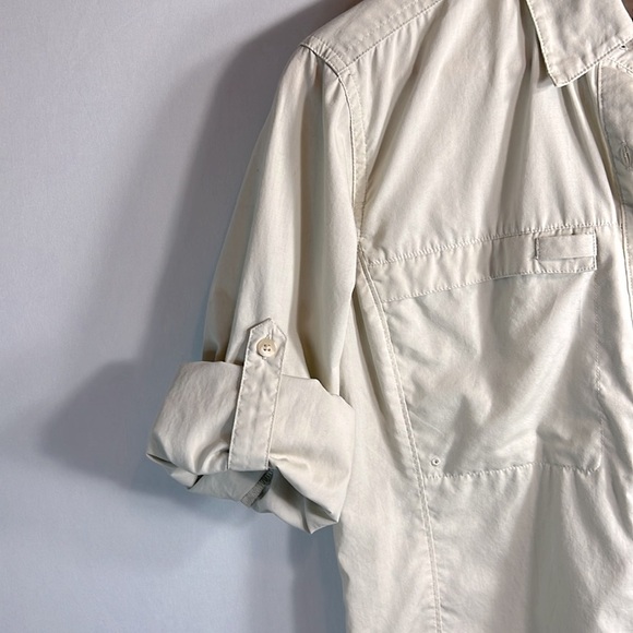 L.L. Bean Insect Shield Button Down Safari Shirt Size S - Picture 9 of 15